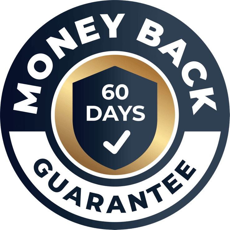 60 days money back guarantee